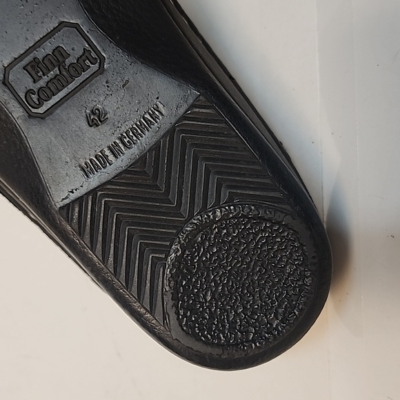 Finn Comfort Jamaica Silver Metallic Slide Sandals EUR 42 - Picture 10 of 11